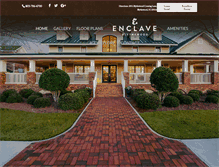Tablet Screenshot of enclaveblythewood.com